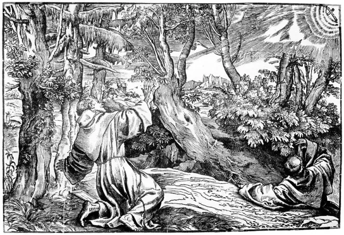 Framed Print : St Francis Receiving the Stigmata, 1937. Artist: Nicolo Boldrini Framed Print : St Francis Receiving the Stigmata, 1937. Artist: Nicolo Boldrini