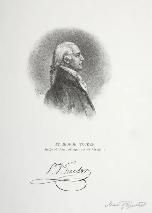 Framed Print : St. George Tucker, Judge of Court of Appeals of Virginia. Creator: Max Rosenthal (American Framed Print : St. George Tucker, Judge of Court of Appeals of Virginia. Creator: Max Rosenthal (American