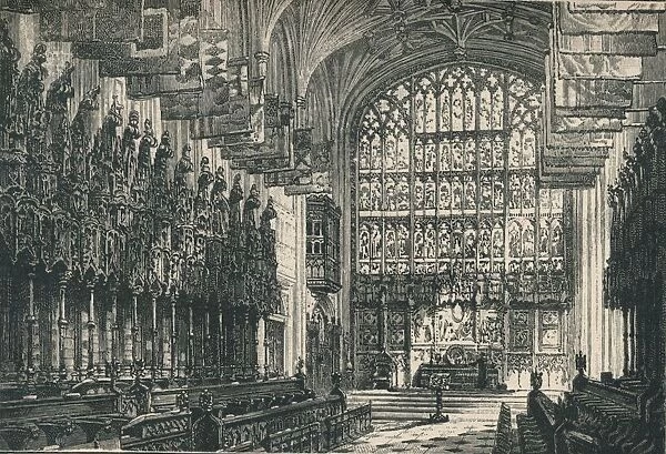 St. Georges Chapel: The Choir, Looking East, 1895