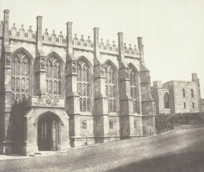 Framed Print : St. Georges Chapel, Windsor, c. 1843 / 47. Creator: William Henry Fox Talbot Framed Print : St. Georges Chapel, Windsor, c. 1843 / 47. Creator: William Henry Fox Talbot