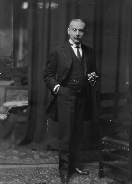 St. Goar, Mr. portrait photograph, ca. 1912. Creator: Arnold Genthe