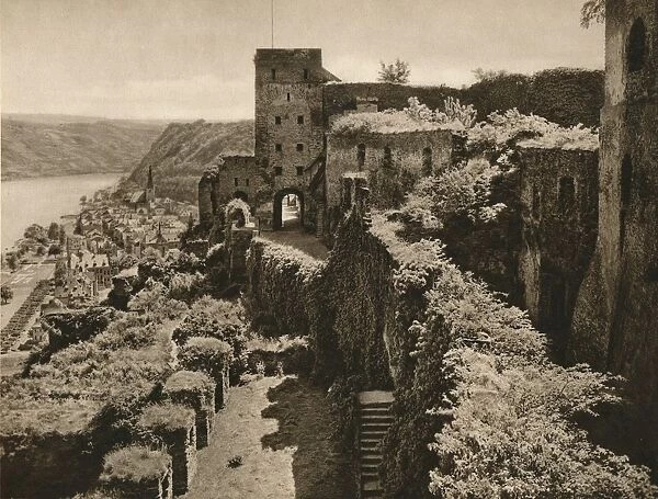St. Goar. Rheinfels ruins, 1931. Artist: Kurt Hielscher