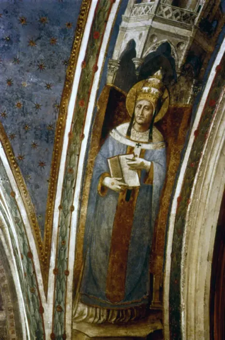 Framed Print : St Gregory, mid 15th century. Artist: Fra Angelico Framed Print : St Gregory, mid 15th century. Artist: Fra Angelico