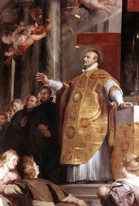 Framed Print : St Ignatius of Loyola, 16th century Spanish soldier and founder of the Jesuits, 1617-1618. Artist: Peter Paul Rubens Framed Print : St Ignatius of Loyola, 16th century Spanish soldier and founder of the Jesuits, 1617-1618. Artist: Peter Paul Rubens