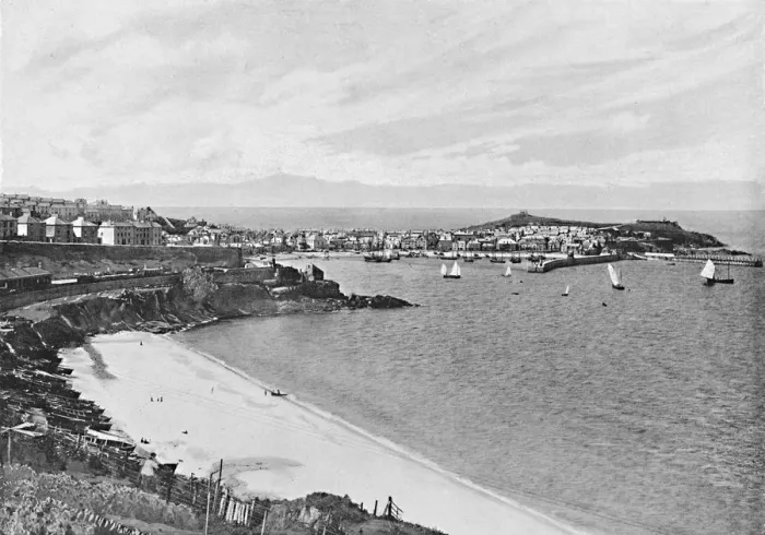 Framed Print : St. Ives, Cornwall, c1896. Artist: Frith & Co Framed Print : St. Ives, Cornwall, c1896. Artist: Frith & Co