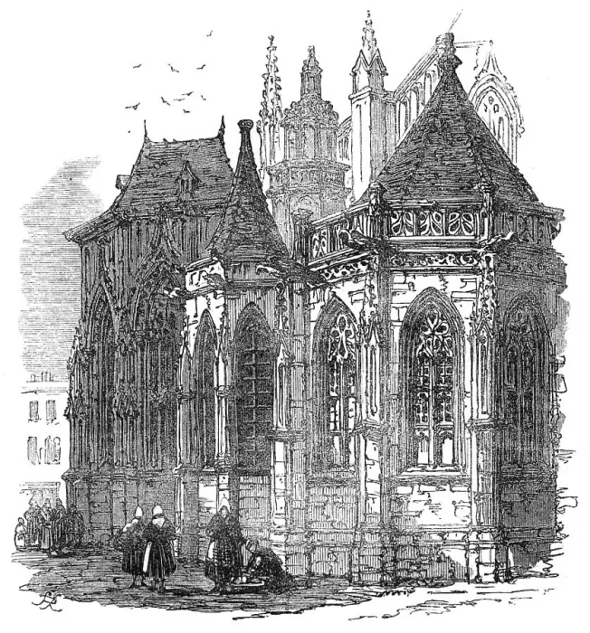 Framed Print : St. Jacques, Dieppe, 1871. Creator:s Read Framed Print : St. Jacques, Dieppe, 1871. Creator:s Read