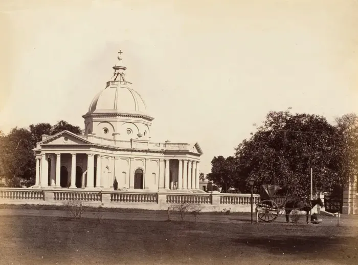 Framed Print : St. James Church, Delhi, 1850s. Creator: Unknown