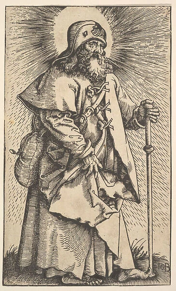 St. James the Greater from Christ and the Apostles, 1519. Creator: Hans Baldung