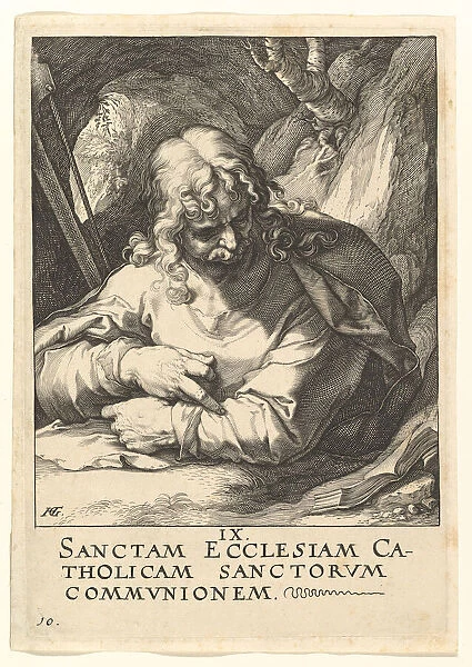 St. James the Less, from Christ, the Apostles and St. Paul with the Creed, ca. 1589