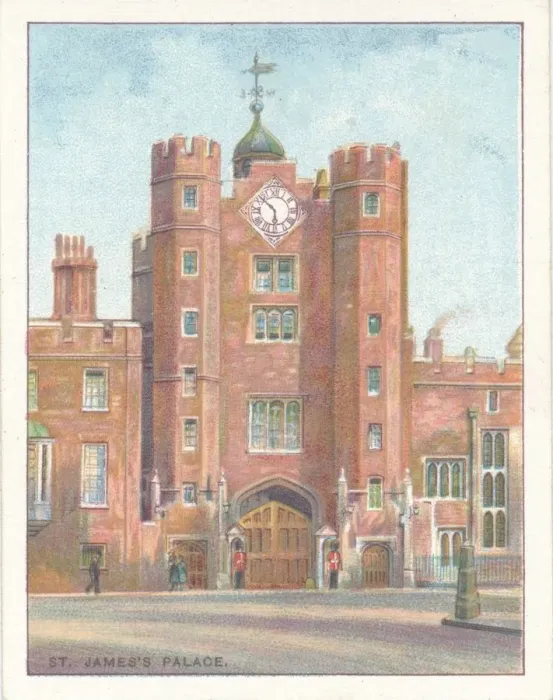 Framed Print : St. Jamess Palace, 1929