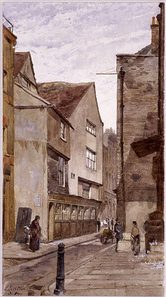 St Jamess Place, Aldgate, London, 1884. Artist: John Crowther