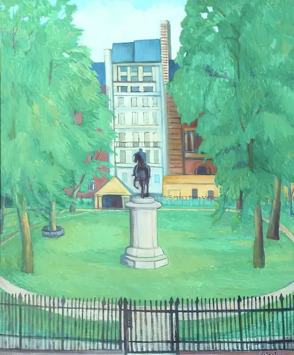 Framed Print : St James's Square, 1939. Creator: Stanislawa Karlowska. St James's Square, 1939. Creator: Stanislawa Karlowska Framed Print : St James's Square, 1939. Creator: Stanislawa Karlowska. St James's Square, 1939. Creator: Stanislawa Karlowska