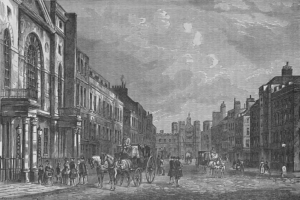 St Jamess Street, Westminster, London, in 1750, c1800 (1878)