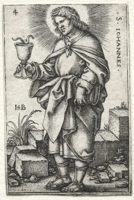 Framed Print : St. John, 1545-1546. Creator: Hans Sebald Beham (German, 1500-1550) Framed Print : St. John, 1545-1546. Creator: Hans Sebald Beham (German, 1500-1550)