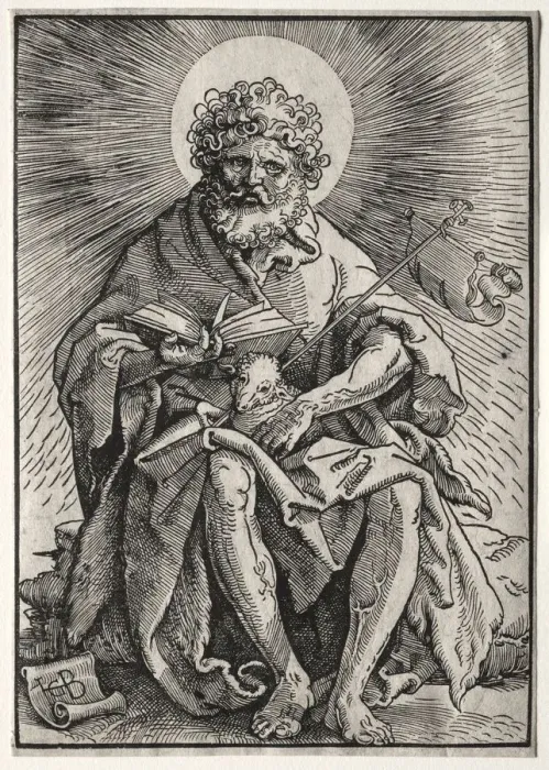 Framed Print : St. John the Baptist, ca. 1518-19. Creator: Hans Baldung (German, 1484 / 85-1545) Framed Print : St. John the Baptist, ca. 1518-19. Creator: Hans Baldung (German, 1484 / 85-1545)