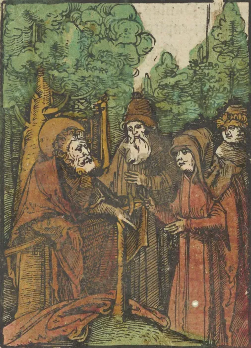 Framed Print : St. John the Baptist Preaching, from Das Plenarium, 1517 Framed Print : St. John the Baptist Preaching, from Das Plenarium, 1517