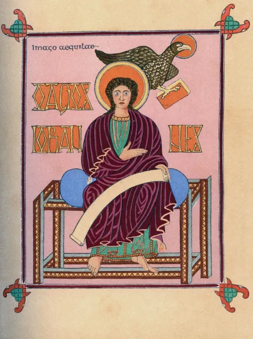 Framed Print : St John the Evangelist, 8th century (1892) Framed Print : St John the Evangelist, 8th century (1892)