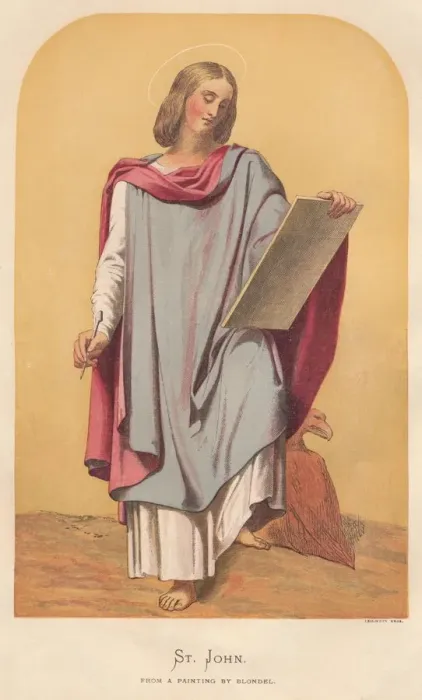Framed Print : St. John, mid-late 19th century. Creator: Unknown Framed Print : St. John, mid-late 19th century. Creator: Unknown