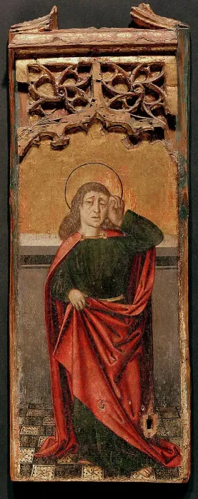 Framed Print : St John Mourning, 17th century. Creator: Unknown Framed Print : St John Mourning, 17th century. Creator: Unknown