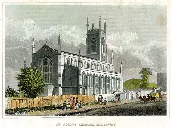 St Johns Church, Holloway, Islington, London