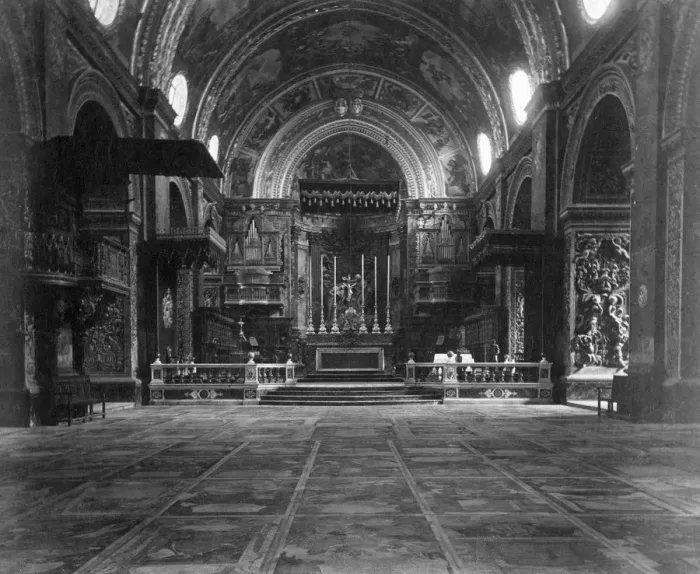 Framed Print : St Johns Co-Cathedral, Valletta, Malta, c1910s Framed Print : St Johns Co-Cathedral, Valletta, Malta, c1910s