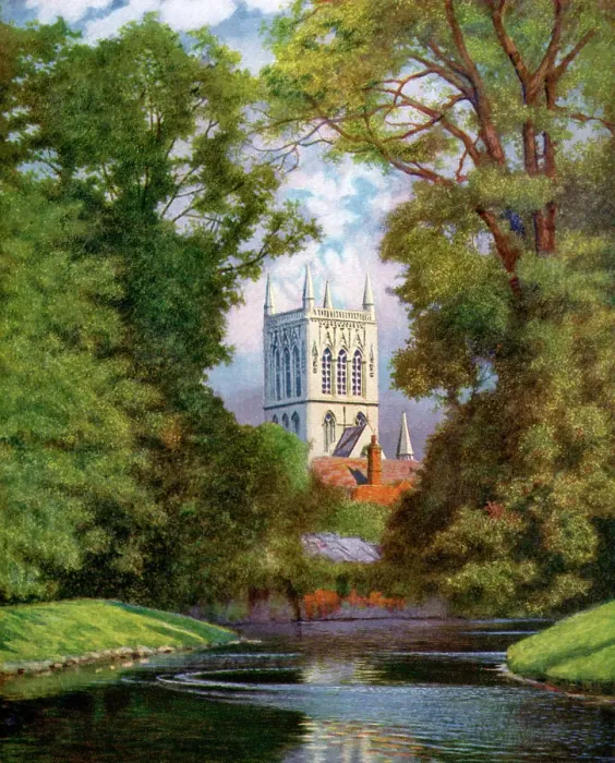 Framed Print : St Johns College Chapel, Cambridge, 1924-1926. Artist: FC Varley Framed Print : St Johns College Chapel, Cambridge, 1924-1926. Artist: FC Varley