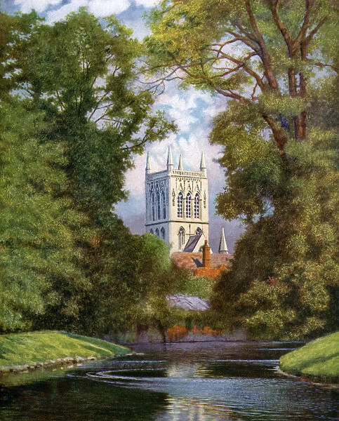 St Johns College Chapel, Cambridge, 1924-1926. Artist: FC Varley