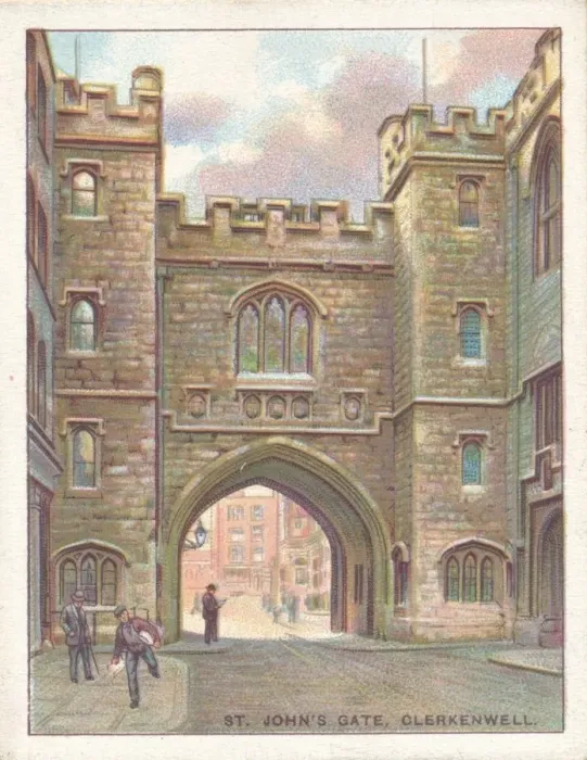 Framed Print : St. Johns Gate, Clerkenwell, 1929 Framed Print : St. Johns Gate, Clerkenwell, 1929