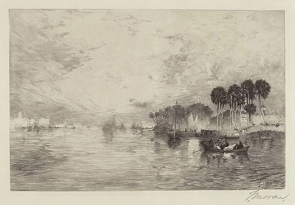 St. John's River, Florida, 1886. Creator: Thomas Moran