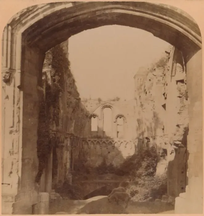 Framed Print : St. Josephs Chapel, Glastonbury Abbey (6th Century), 1900. Creator: Underwood & Underwood Framed Print : St. Josephs Chapel, Glastonbury Abbey (6th Century), 1900. Creator: Underwood & Underwood