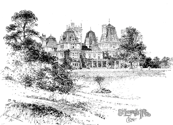 Framed Print : St. Leonard's Hill, Clewer, 1895. Creator: Carl Hentschel. St. Leonard's Hill, Clewer, 1895. Creator: Carl Hentschel Framed Print : St. Leonard's Hill, Clewer, 1895. Creator: Carl Hentschel. St. Leonard's Hill, Clewer, 1895. Creator: Carl Hentschel