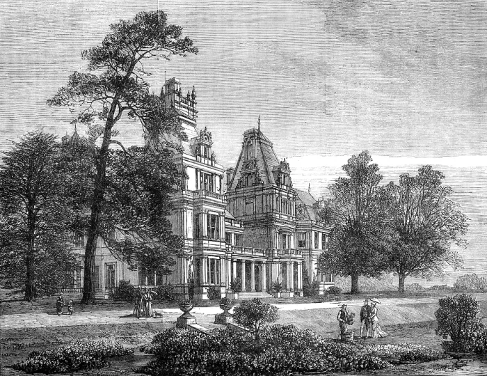Framed Print : St. Leonard's Hill, the residence of the Prince of Wales during the Ascot Week, 1881. Creator: Unknown. St Framed Print : St. Leonard's Hill, the residence of the Prince of Wales during the Ascot Week, 1881. Creator: Unknown. St