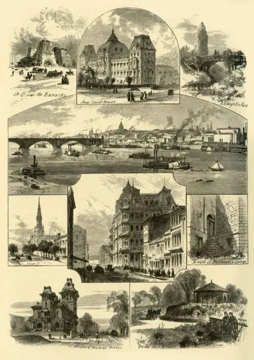 Framed Print : St. Louis, c1870. Creator: John Filmer Framed Print : St. Louis, c1870. Creator: John Filmer