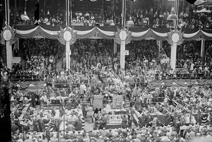 Framed Print : St. Louis Convention, 1916. Creator: Bain News Service Framed Print : St. Louis Convention, 1916. Creator: Bain News Service