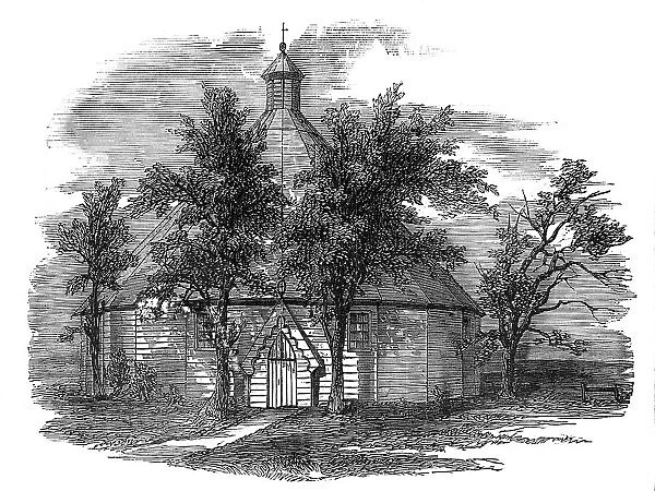 St. Luke's Temporary Church, Camden-Road, Holloway, 1856. Creator: Unknown