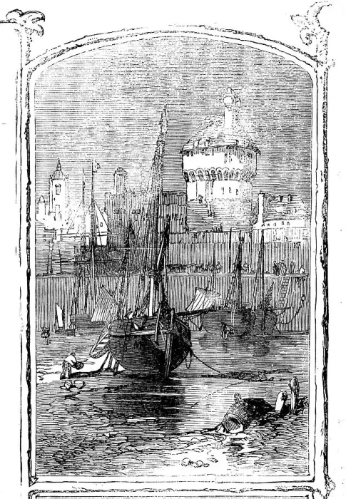 Framed Print : St. Malo, 1858. Creator: Unknown Framed Print : St. Malo, 1858. Creator: Unknown