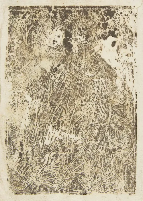Framed Print : St. Margaret (Schr. 2846), 15th century. 15th century. Creator: Anon