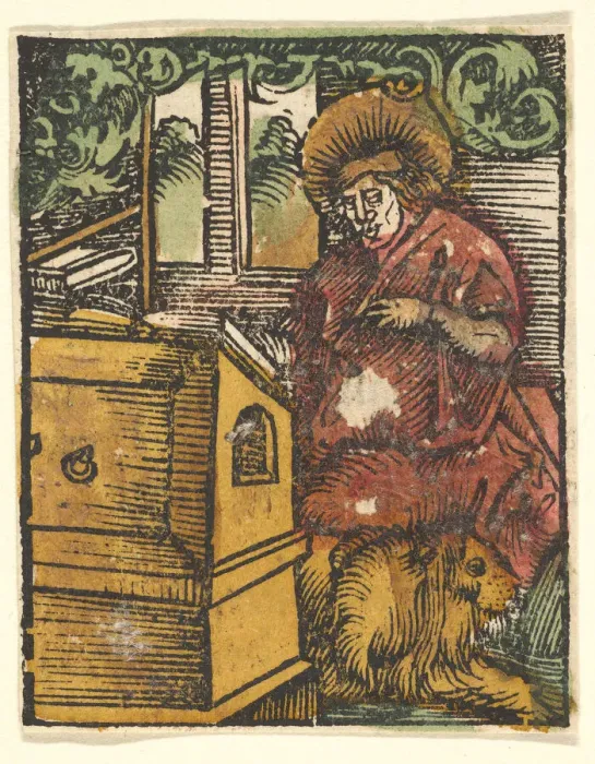 Framed Print : St. Mark (copy), after 1512. Creator: Unknown