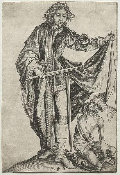 St. Martin. Creator: Martin Schongauer (German, c. 1450-1491)