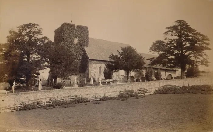 Framed Print : St. Martins Church, Canterbury, 1929. Creator: Unknown Framed Print : St. Martins Church, Canterbury, 1929. Creator: Unknown