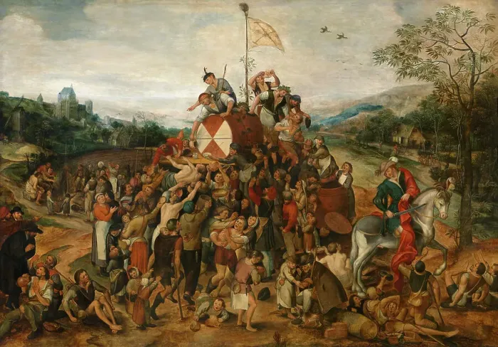 Framed Print : St. Martin's Day Kermis, Second half of the16th cen.. Creator: Balten (Baltens), Pieter (Peeter) (1525-1598) Framed Print : St. Martin's Day Kermis, Second half of the16th cen.. Creator: Balten (Baltens), Pieter (Peeter) (1525-1598)