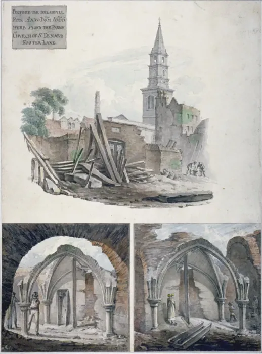Framed Print : St Martins le Grand, City of London, 1817. Artist Framed Print : St Martins le Grand, City of London, 1817. Artist