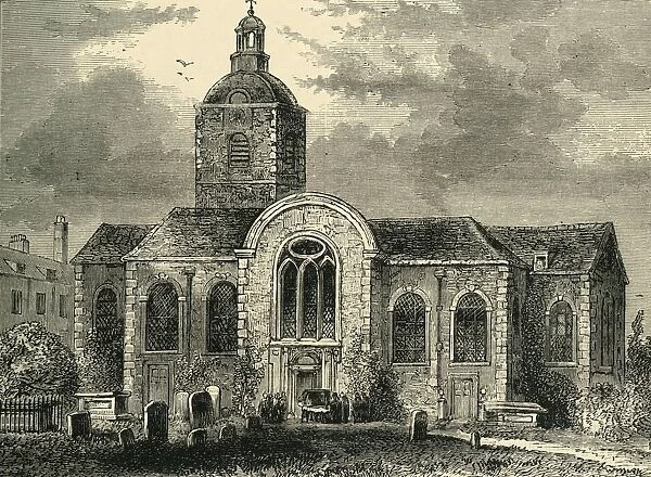St. Mary Magdalens Church, Bermondsey, 1809, (c1878). Creator: Unknown