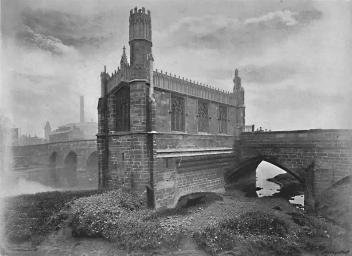 Framed Print : St. Marys Chantry, Wakefield, c1896. Artist: G & J Hall Framed Print : St. Marys Chantry, Wakefield, c1896. Artist: G & J Hall