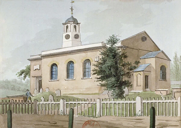 St Marys Church, Hanwell, Middlesex, c1800