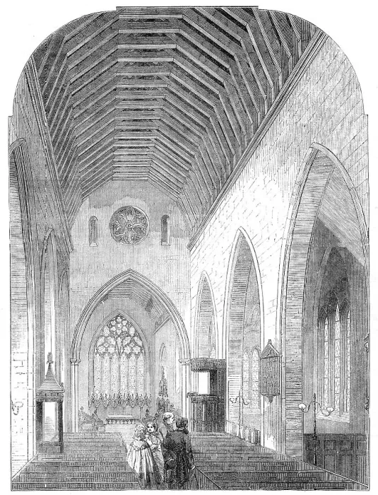 Framed Print : St. Mary's Collegiate and Parish Church, Youghal, Ireland, 1862. Creator: Unknown Framed Print : St. Mary's Collegiate and Parish Church, Youghal, Ireland, 1862. Creator: Unknown