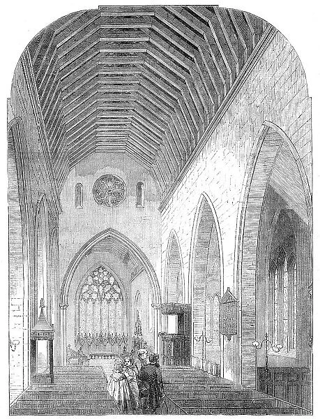 St. Mary's Collegiate and Parish Church, Youghal, Ireland, 1862. Creator: Unknown
