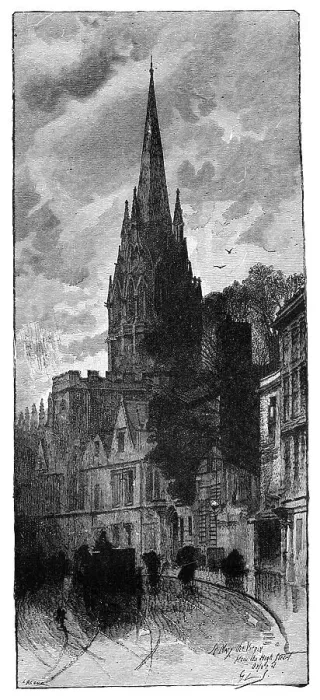 Framed Print : St Marys, Oxford, 1900 Framed Print : St Marys, Oxford, 1900
