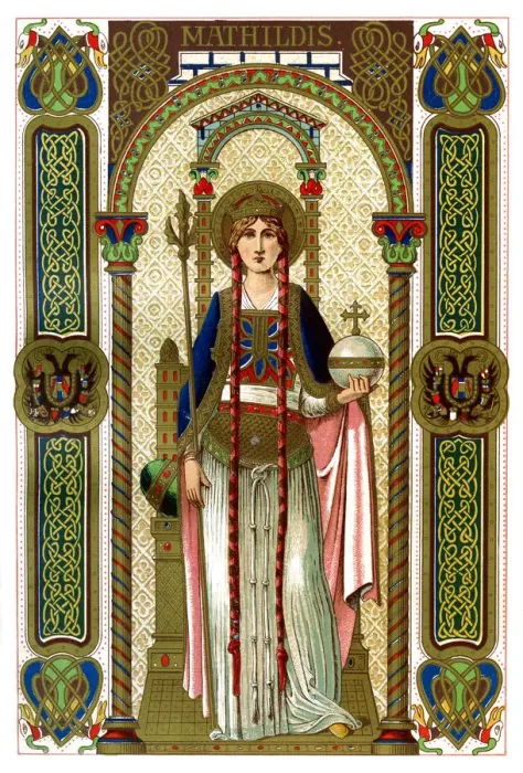 Framed Print : St Mathilda, 1886 Framed Print : St Mathilda, 1886