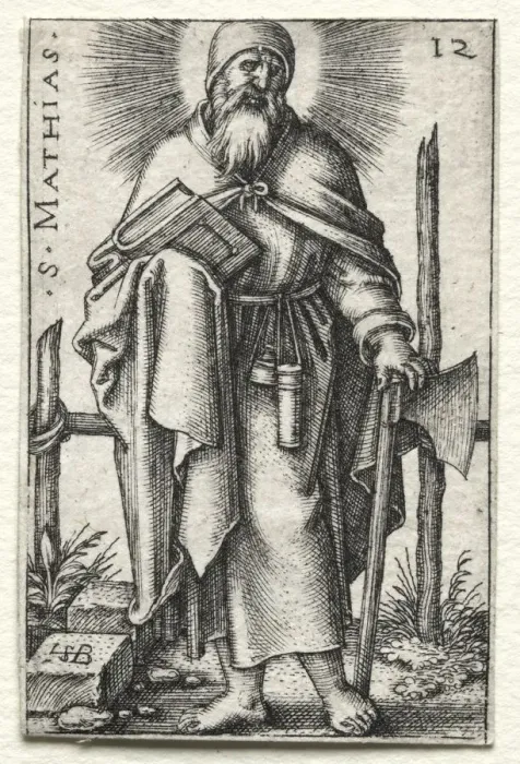 Framed Print : St. Matthew, 1545-1546. Creator: Hans Sebald Beham (German, 1500-1550) Framed Print : St. Matthew, 1545-1546. Creator: Hans Sebald Beham (German, 1500-1550)